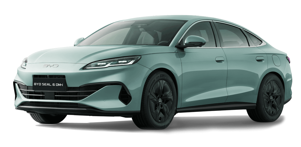 Seal 6 Green color vehicle
